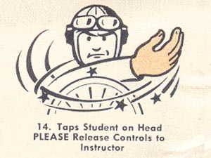 Piper Cub Hand Signals