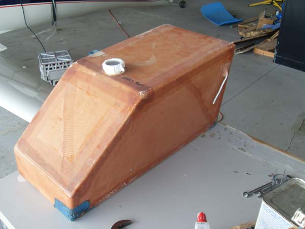 Right Side of Aux Fuel Tank