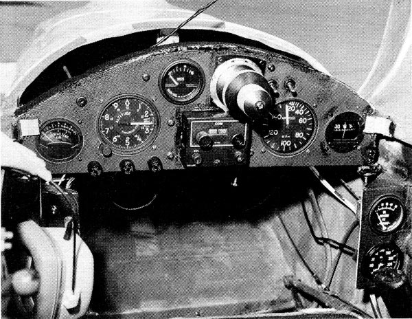 Quickie Prototype Cockpit