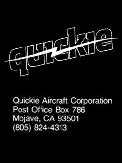 Quickie Aircraft Corporation Publications